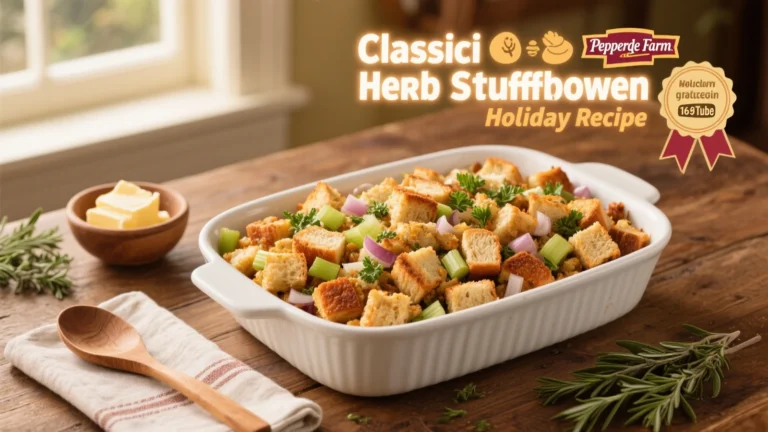 Best Pepperidge Farm Stuffing Recipe (Easy, Flavorful & Perfect for Thanksgiving)