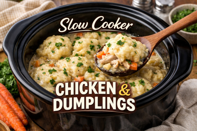 Slow Cooker Chicken and Dumplings: The Ultimate Comfort Food Recipe